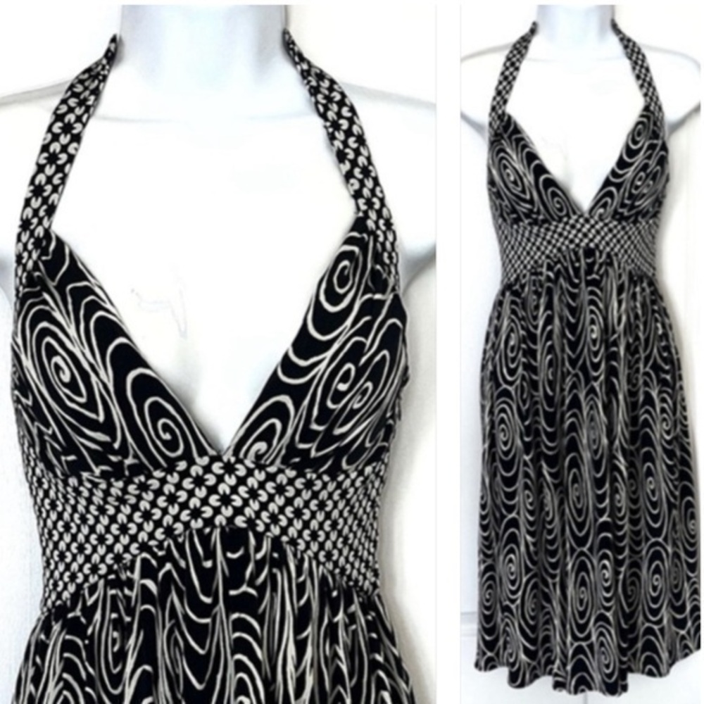 Halter Dress w/ Fun Print!